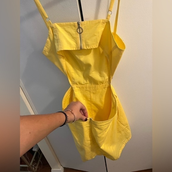 COPY - Urban outfitters yellow romper. - Picture 8 of 11